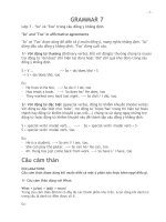Ngữ pháp anh văn 7