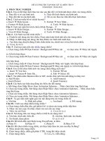 đề cương học kỳ 2- TN