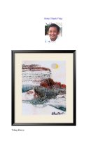 Họa sĩ Đoàn Thanh Thủy