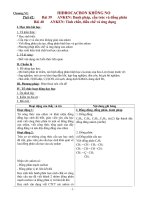 hóa hữu cơ 11 - chương 6,7