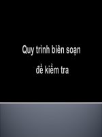 quy trinh bien soan de kiem tra