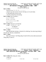 BO DE THI HSG CÁC LOP