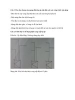 ĐIỆN CÔNG TRÌNH đại học công nghiệp hà nội