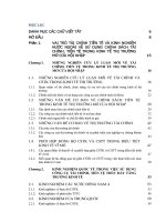 Một số vấn đề cơ bản về tài chính tiền tệ 2006 - 2010