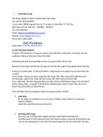 Môn quản trị chất lượng: Phân tích quản trị chất lượng công ty cổ phần dược Hậu Giang