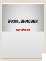 Bài giảng địa tin học   chuyển đổi ảnh  tăng cường phổ