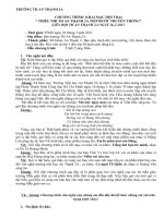 Dẫn chương trình của giáo viên