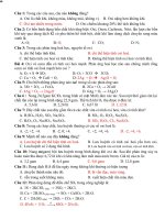 kiem tra hoa học 10CB- có đáp án
