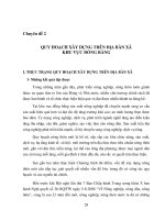 Chuyên đề quy hoạch xây dựng trên địa bàn xã khu vực đồng bằng