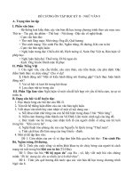 Đề cương ôn tập HK II - Ngữ văn 8