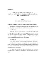 Chuyên đề Tổng quan về ngành xây dựng và quản lý nhà nước về xây dựng trên địa bàn xã khu vực đồng bằng