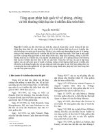 Tổng quan pháp luật quốc tế về phòng, chống và bồi thường thiệt hại do ô nhiễm dầu trên biển
