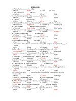 Prep and Phrasal Verbs- 2