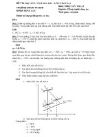 Bộ đề thi học kỳ 1 môn nhiệt kỹ thuật năm 2012   đh CN TP HCM