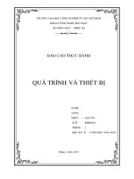 báo cáo thực hành truyền nhiệt ống xoắn