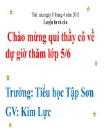 LTVC- Mở rộng vố từ: Nam và Nữ