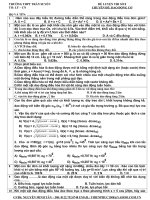 LUYEN THI DAI HOC CHUYEN DE CO DAO DONG