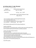 Qui chế Hoạt Động của UBKT Công đoàn