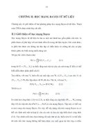 Luận văn học mạng belief bayes từ dữ liệu và thực nghiệm mô hình