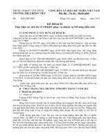 Kế hoạch thực hiện nhiệm vụ xay dựng nôn thôn mới