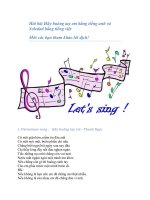 Lời dịch bài hát sang tiếng việt và tiếng anh hay nhất