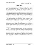 Kế toán tập hợp chi phí sản xuất và tính giá thành sản phẩm của Công Ty Mỹ Phẩm Gia Đình