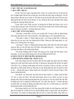 tiểu luận quản trị kinh doanh  Dự án kinh doanh Siêu thị sách cũ Kính Vạn hoa