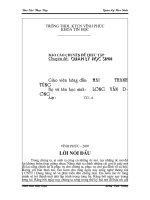 Sáng kiến kinh nghiệm phát huy tính tích cực, tư duy sáng tạo cho học sinh thông qua dạy bài tập khoảng cách trong không gian