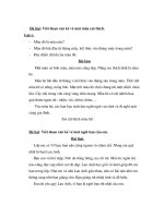 các bài tập làm văn lớp 2