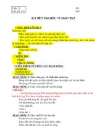 GIÁO ÁN NGỮ VĂN 6 CHUẨN TUẦN 33