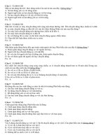 Câu hỏi trắc nghiệm môn Lý 8 (3)