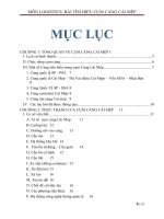 tiểu luận quản trị kinh doanh  Bài tìm hiểu cụm cảng Cái Mép