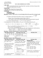 Giáo án tự chọn vật lý 11