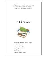 Giáo án Lý 12 cơ bản kỳ 2 chuẩn KTKN_ năm 2015