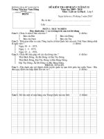 De KTDK cuoi ki 2 mon Lich su va Dia li lop 5