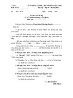 (Mau) De nghi khen thuong danh hieu cong doan nam hoc ......(Tham khao)