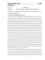 MỘT SỐ XU HƯỚNG ĐỔI MỚI PHƯƠNG PHÁP DẠY HỌC HOÁ HỌC Ở TRƯỜNG PHỔ THÔNG “