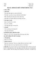 bai 45: sinh san huu tinh o dong vat