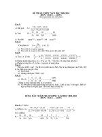 Mot so de thi HSG Khoi 6,7,8 co dap an