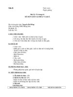 Giáo án Mĩ thuật 8-Tiết 31 siêu hót