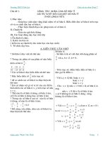 Tự chọn Toán 7 (Cả năm)