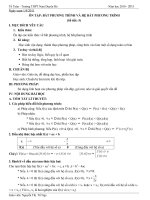 De Cuong On Tap  HK II Toán 10