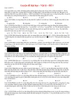 tổng hợp 33 đề thi thpt quốc gia môn vật lý có hướng dẫn giải chi tiết