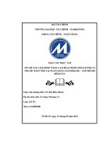 giải phap nâng cao hoạt động phát hành và thanh toán thẻ tại Sacombank  chi nhánh bình Tây
