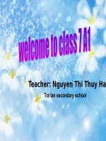 Unit 16 People and places