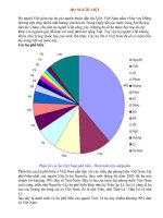 Dòng Họ của Người Việt Nam