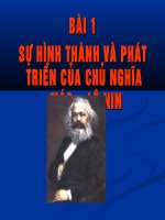 Bai 1- Chu nghia Mac - Lenin