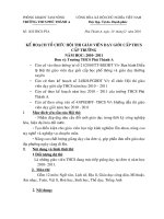 kế hoạch thi GV giỏi 10 - 11