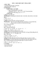 Giáo án dạy thêm 8