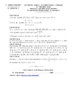 HSG toán 11-chuyen -Tỉnh Vĩnh Phúc